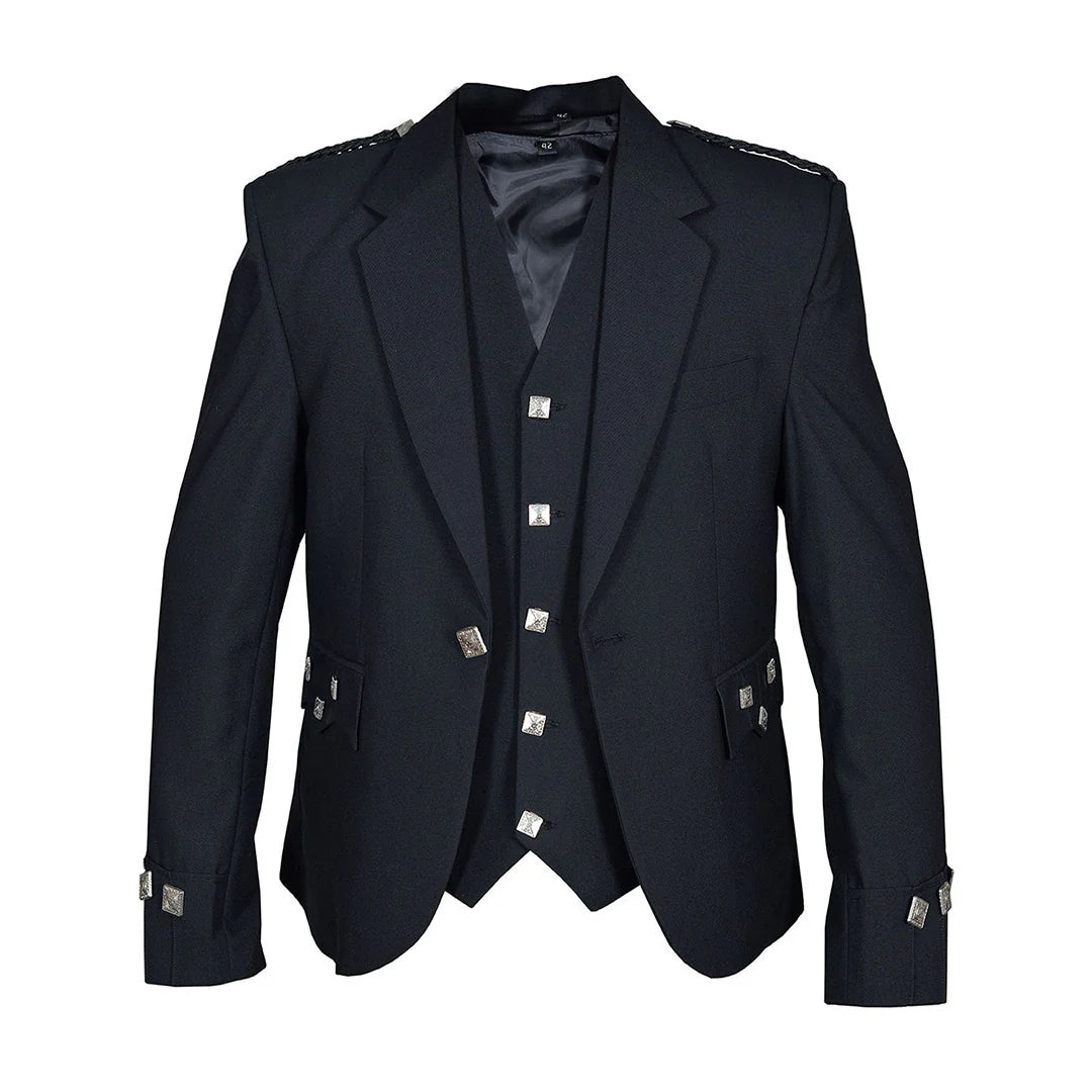 champions chase Argyll Jacket With Vest Gauntlet Style Cuffs