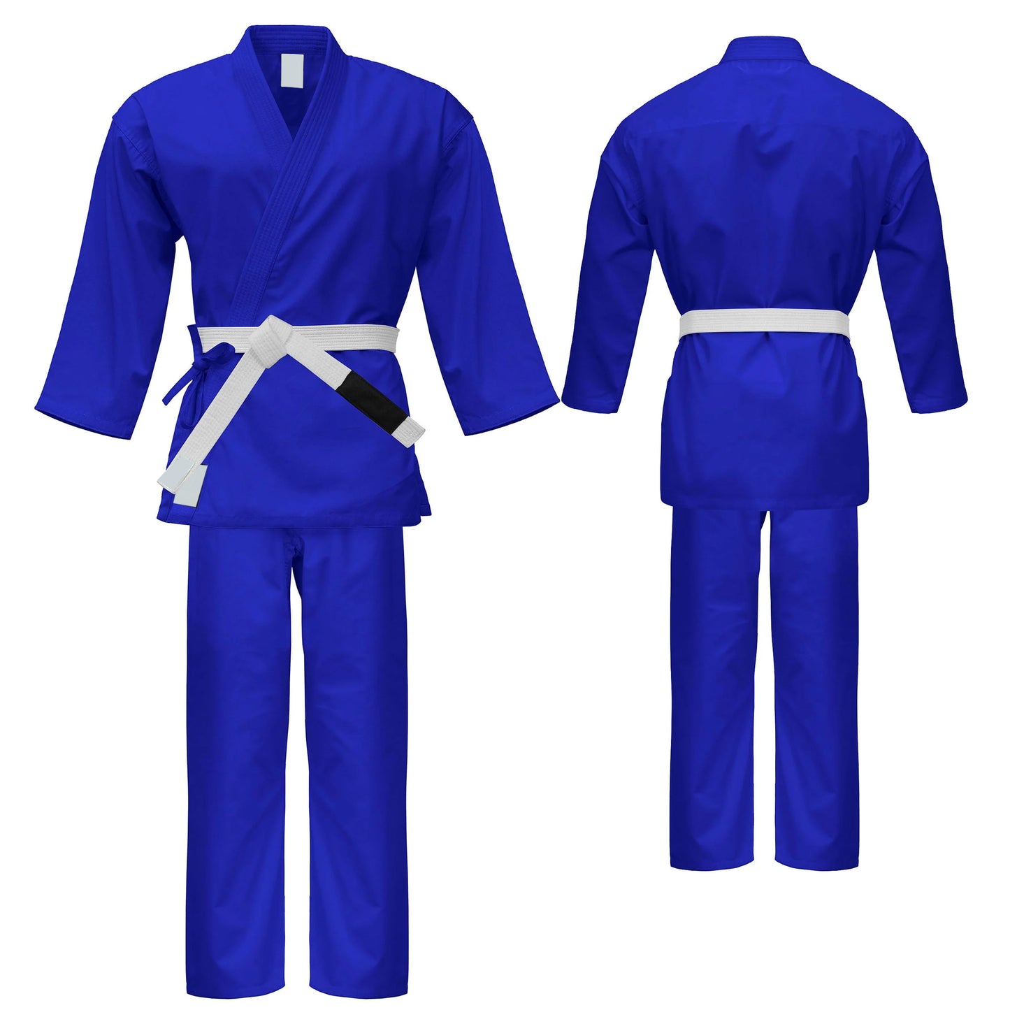 Champions chase Colored Karate Uniform WKF Compliant - Light Weight Kids Adults Karate Gi - (Belt Included)