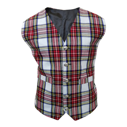 champions chase Tartan Waistcoat Vest 13oz