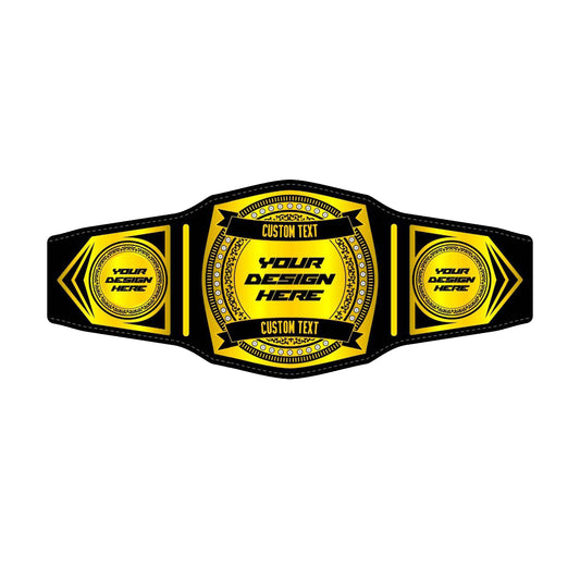 champions chase Custom Made Championship Belt