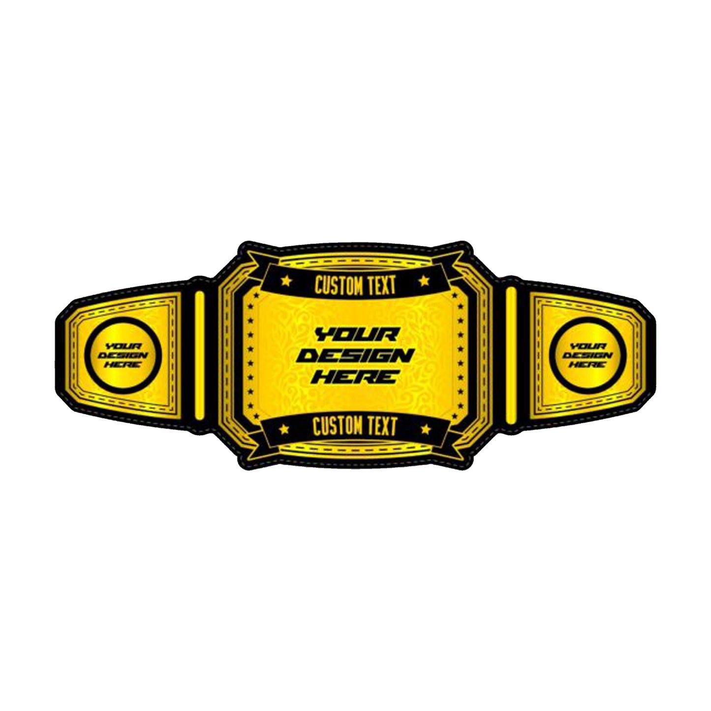 champions chase Custom Title Belt