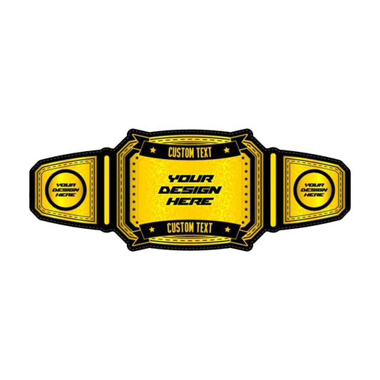 champions chase Custom Title Belt