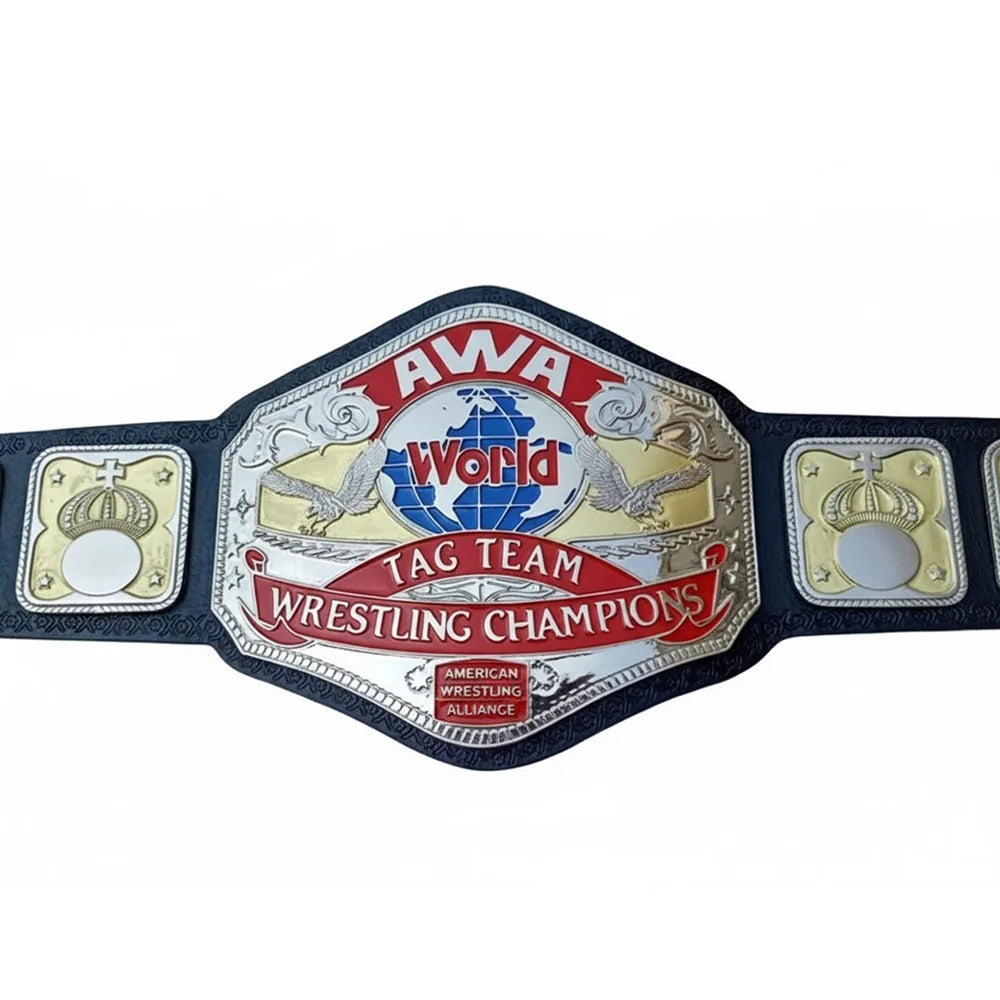 AWA World Tag Team Wrestling Championship Replica Belt