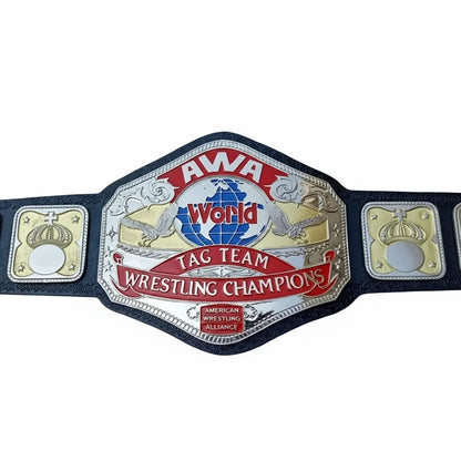 AWA World Tag Team Wrestling Championship Replica Belt