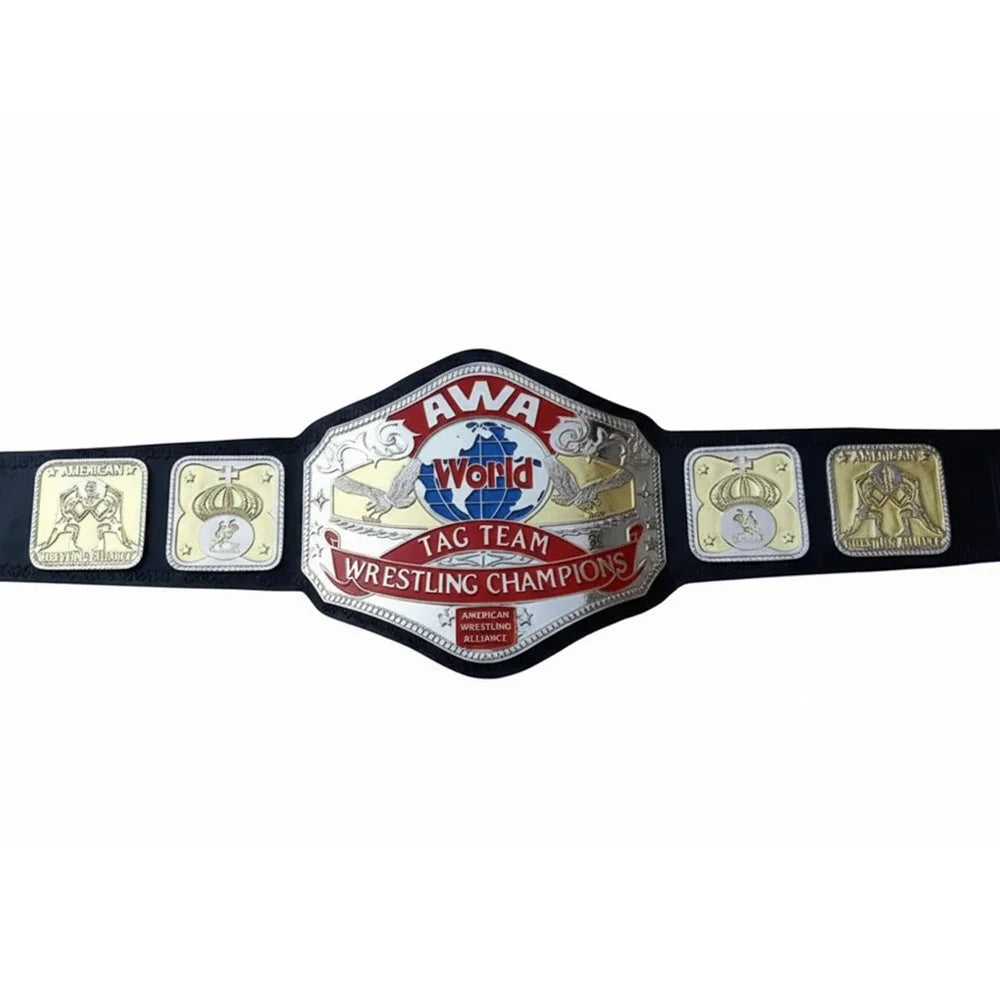 AWA World Tag Team Wrestling Championship Replica Belt