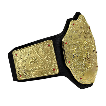 Big Gold Heavyweight Championship Wrestling Title Belts Replica Diecast