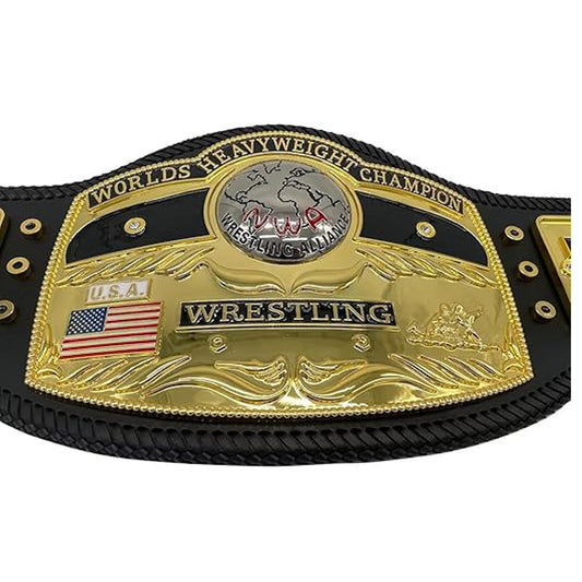 Custom NWA Domed Globe Wrestling Championship Belt – NWA Domed Globe Heavyweight Wrestling Replica Title Championship Belt