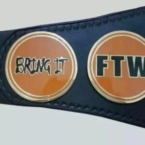 FTW Heavyweight Championship Belt Adult Size Genuine Leather Replica