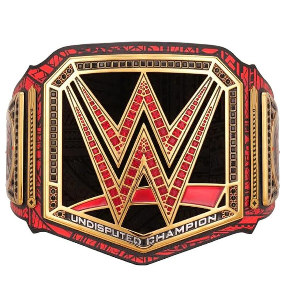 New Roman Reigns 1,316 Days Signature Series Championship Title Belt Black/Red, adult/size