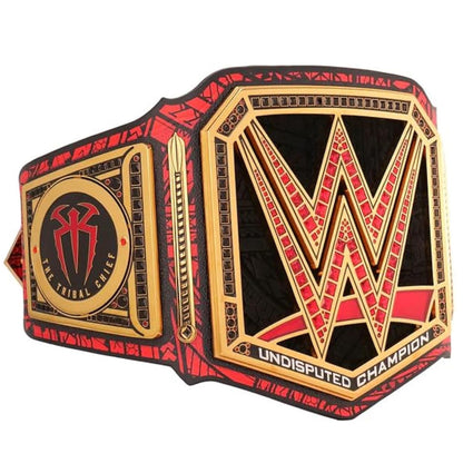 New Roman Reigns 1,316 Days Signature Series Championship Title Belt Black/Red, adult/size
