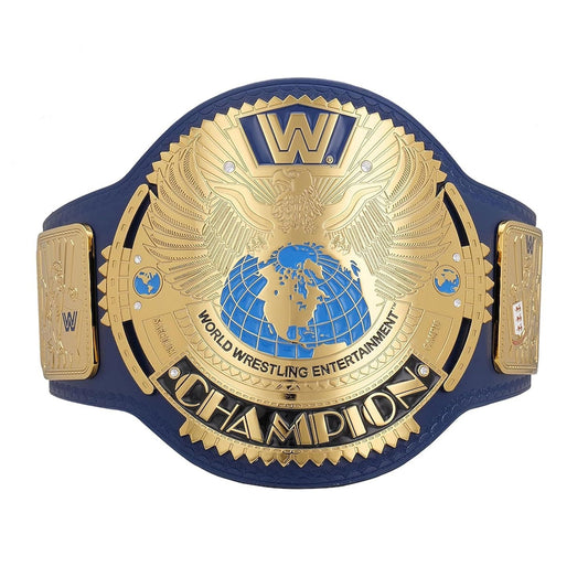 Blue WE Big Eagle Championship Replica Title Belt World Heavyweight Universal Championship