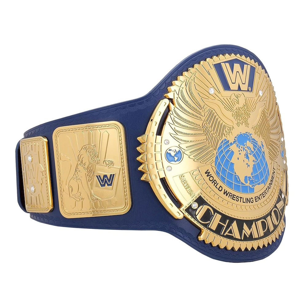 Blue WE Big Eagle Championship Replica Title Belt World Heavyweight Universal Championship