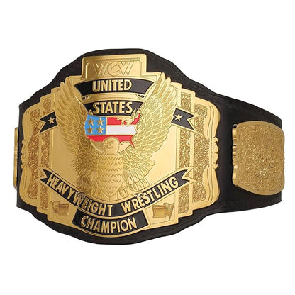 WCW United States Heavyweight Wrestling Championship Belt, Replica Belt 2mm