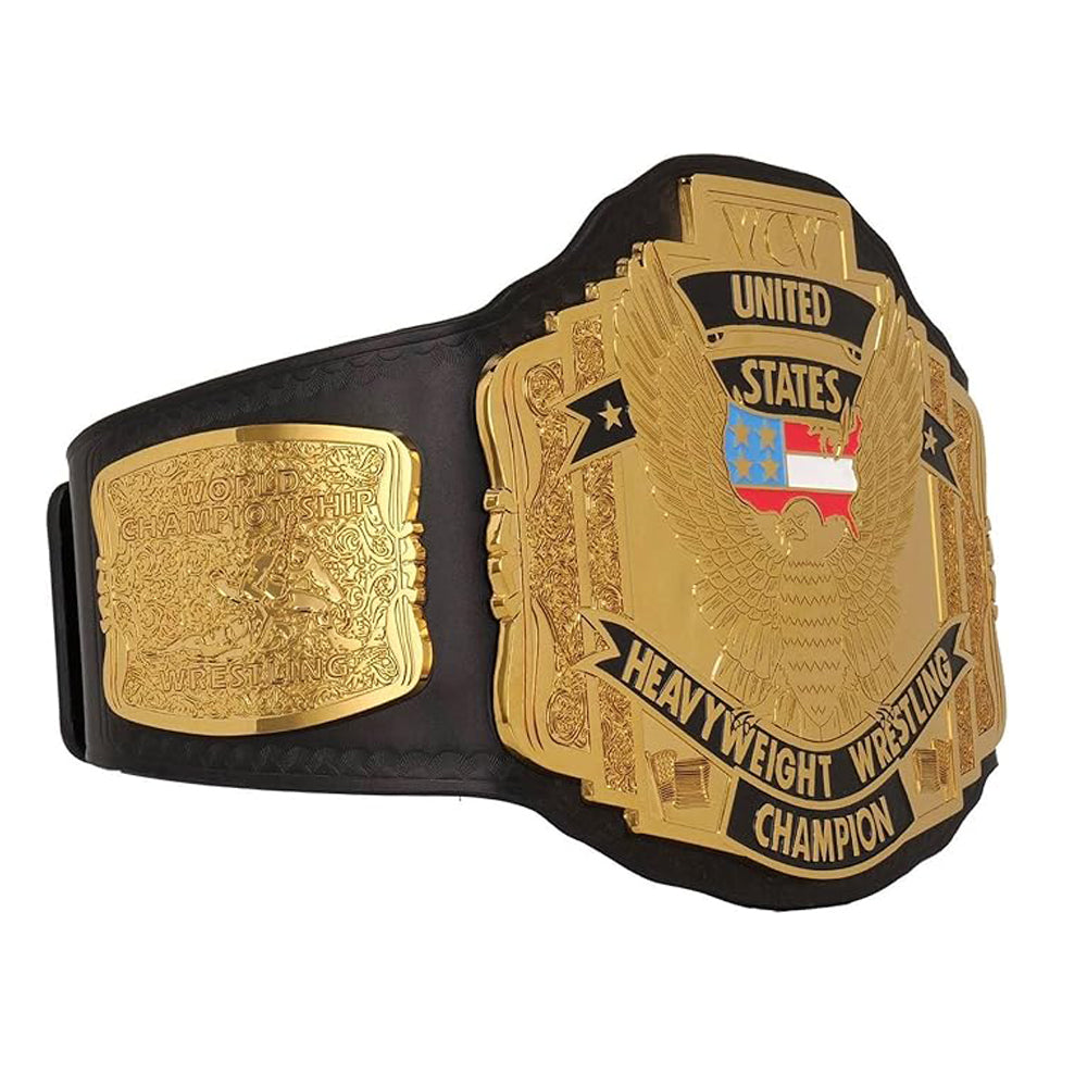 WCW United States Heavyweight Wrestling Championship Belt, Replica Belt 2mm