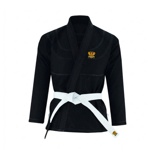 champions chase Regular Brazilian Jiu Jitsu Gi Top Black - IBJJF Compliant