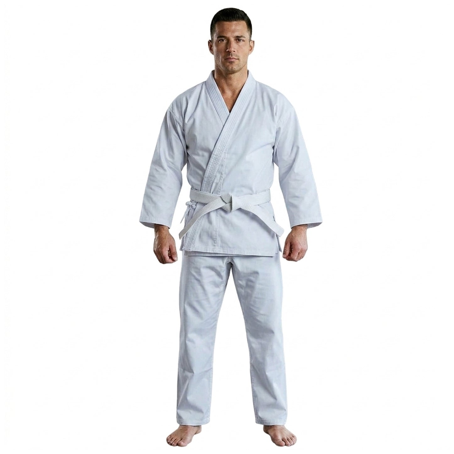 Champions chase Colored Karate Uniform WKF Compliant - Light Weight Kids Adults Karate Gi - (Belt Included)