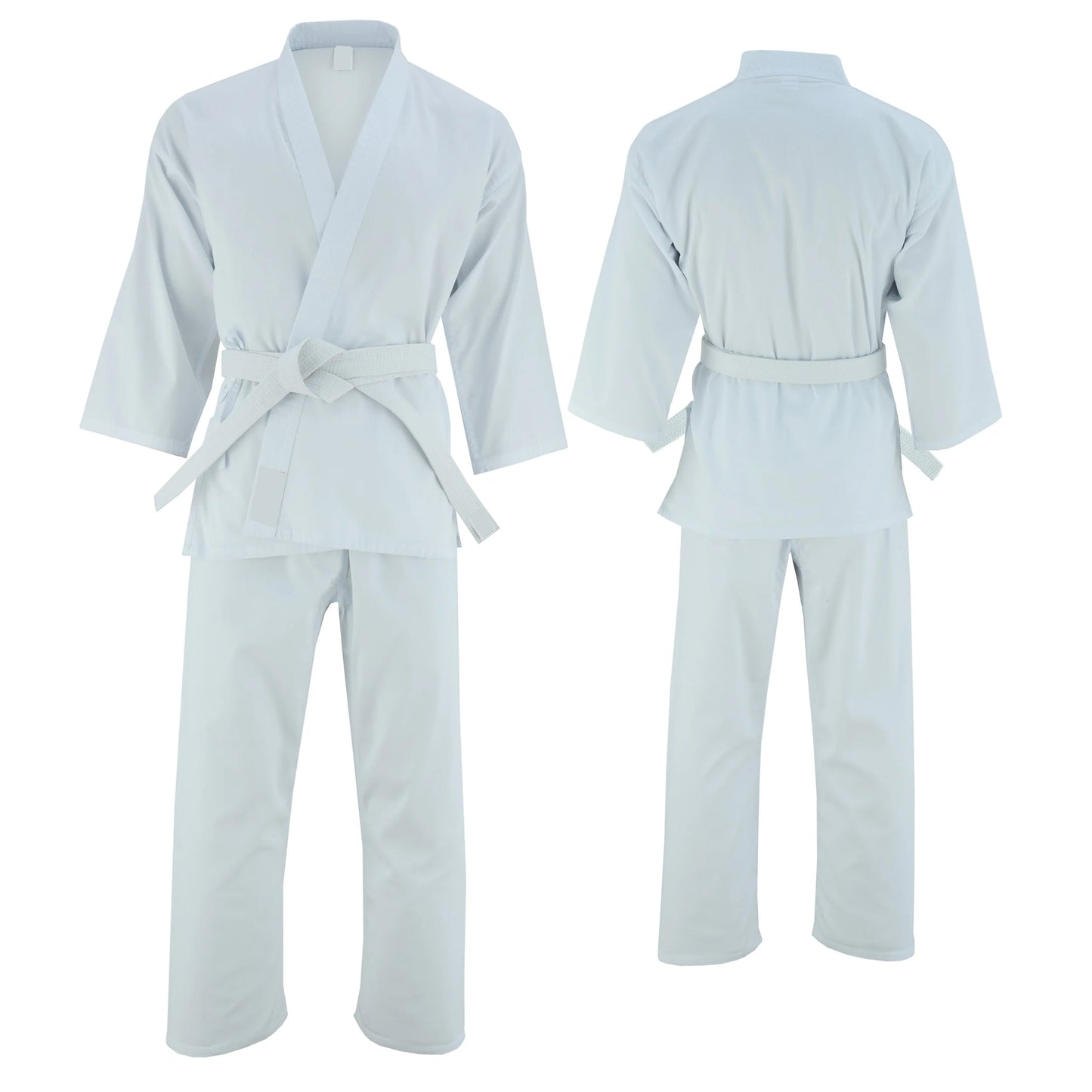 Champions chase Colored Karate Uniform WKF Compliant - Light Weight Kids Adults Karate Gi - (Belt Included)